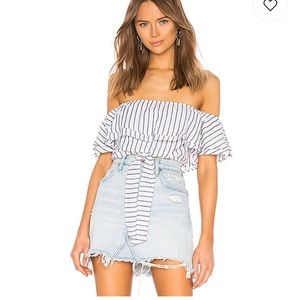 Off shoulder Revolve top. NWOT.